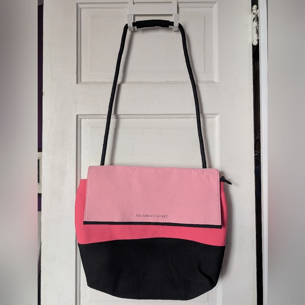 Victoria's Secret Pink and Black Women's Bag